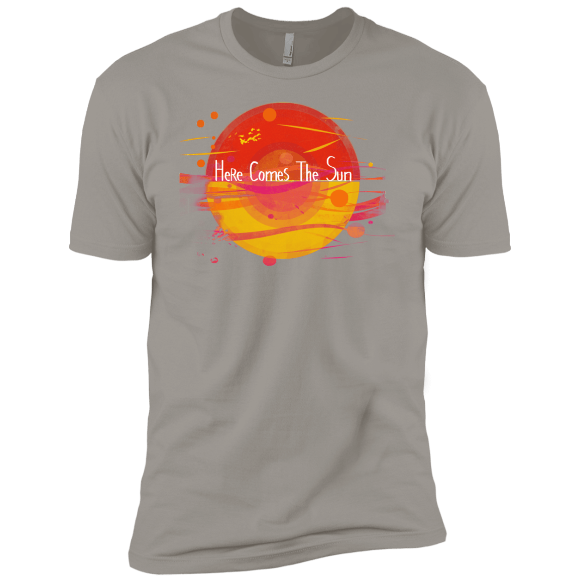 T-Shirts Light Grey / YXS Here Comes The Sun (1) Boys Premium T-Shirt