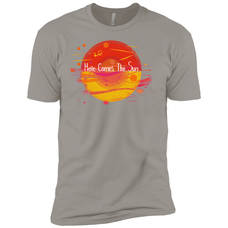 T-Shirts Light Grey / YXS Here Comes The Sun (1) Boys Premium T-Shirt