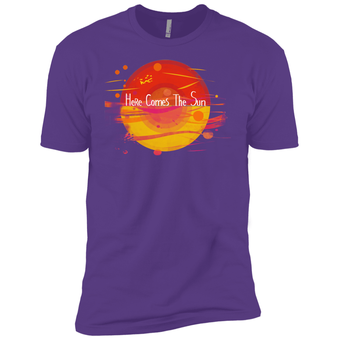 T-Shirts Purple Rush / YXS Here Comes The Sun (1) Boys Premium T-Shirt