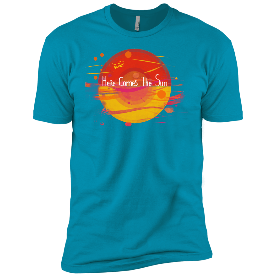T-Shirts Turquoise / YXS Here Comes The Sun (1) Boys Premium T-Shirt