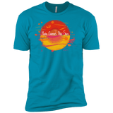 T-Shirts Turquoise / YXS Here Comes The Sun (1) Boys Premium T-Shirt