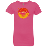 T-Shirts Hot Pink / YXS Here Comes The Sun (1) Girls Premium T-Shirt