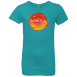 T-Shirts Tahiti Blue / YXS Here Comes The Sun (1) Girls Premium T-Shirt