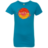 T-Shirts Turquoise / YXS Here Comes The Sun (1) Girls Premium T-Shirt