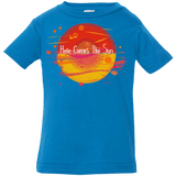 T-Shirts Cobalt / 6 Months Here Comes The Sun (1) Infant Premium T-Shirt