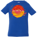 T-Shirts Royal / 6 Months Here Comes The Sun (1) Infant Premium T-Shirt