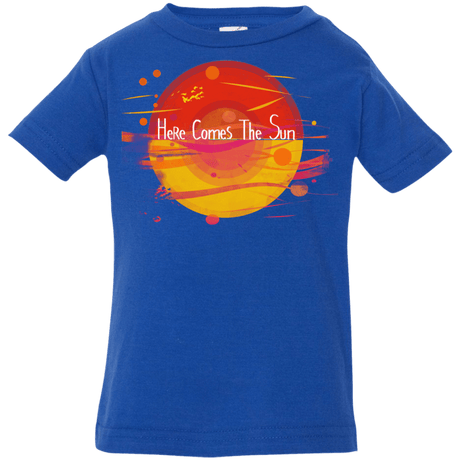 T-Shirts Royal / 6 Months Here Comes The Sun (1) Infant Premium T-Shirt