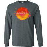 T-Shirts Dark Heather / S Here Comes The Sun (1) Men's Long Sleeve T-Shirt