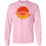 T-Shirts Light Pink / S Here Comes The Sun (1) Men's Long Sleeve T-Shirt