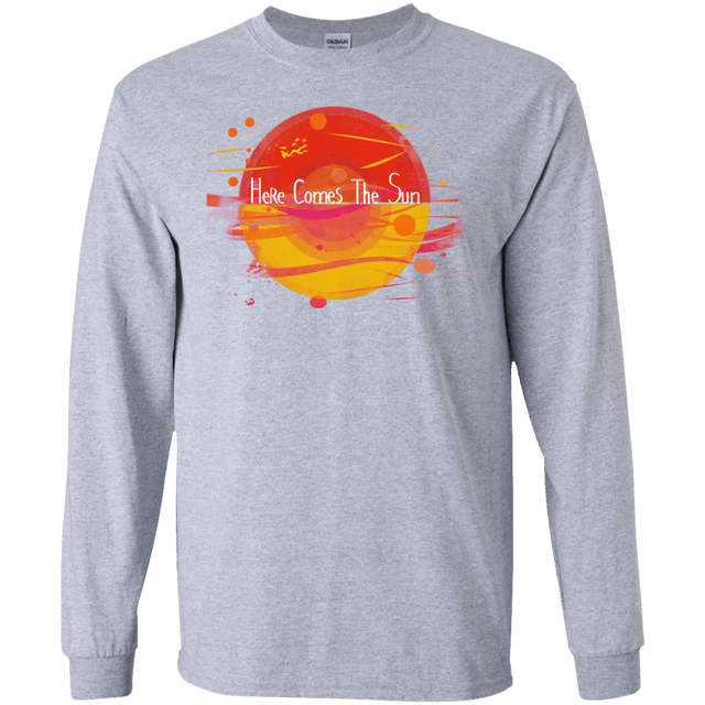 T-Shirts Sport Grey / S Here Comes The Sun (1) Men's Long Sleeve T-Shirt