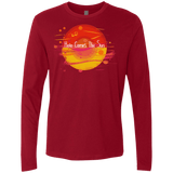 T-Shirts Cardinal / S Here Comes The Sun (1) Men's Premium Long Sleeve