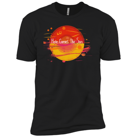 T-Shirts Black / X-Small Here Comes The Sun (1) Men's Premium T-Shirt