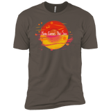 T-Shirts Warm Grey / X-Small Here Comes The Sun (1) Men's Premium T-Shirt