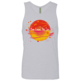 T-Shirts Heather Grey / S Here Comes The Sun (1) Men's Premium Tank Top
