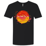 T-Shirts Black / X-Small Here Comes The Sun (1) Men's Premium V-Neck