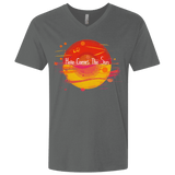 T-Shirts Heavy Metal / X-Small Here Comes The Sun (1) Men's Premium V-Neck