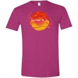 T-Shirts Antique Heliconia / S Here Comes The Sun (1) Men's Semi-Fitted Softstyle