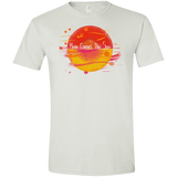 T-Shirts White / X-Small Here Comes The Sun (1) Men's Semi-Fitted Softstyle
