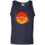 T-Shirts Navy / S Here Comes The Sun (1) Men's Tank Top