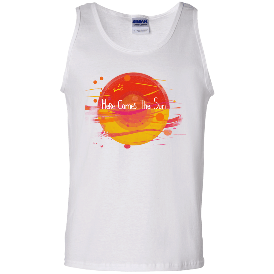 T-Shirts White / S Here Comes The Sun (1) Men's Tank Top