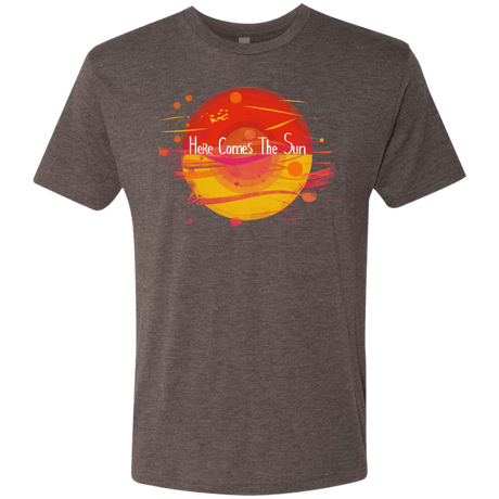 T-Shirts Macchiato / S Here Comes The Sun (1) Men's Triblend T-Shirt