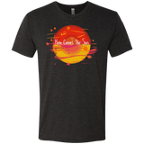 T-Shirts Vintage Black / S Here Comes The Sun (1) Men's Triblend T-Shirt