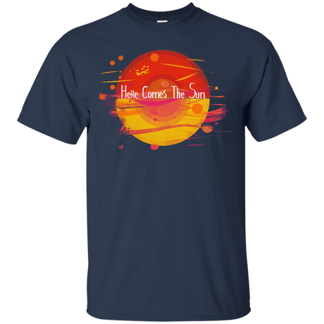 T-Shirts Navy / S Here Comes The Sun (1) T-Shirt