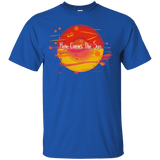T-Shirts Royal / S Here Comes The Sun (1) T-Shirt