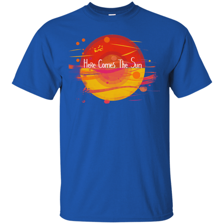 T-Shirts Royal / S Here Comes The Sun (1) T-Shirt