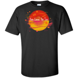 T-Shirts Black / XLT Here Comes The Sun (1) Tall T-Shirt