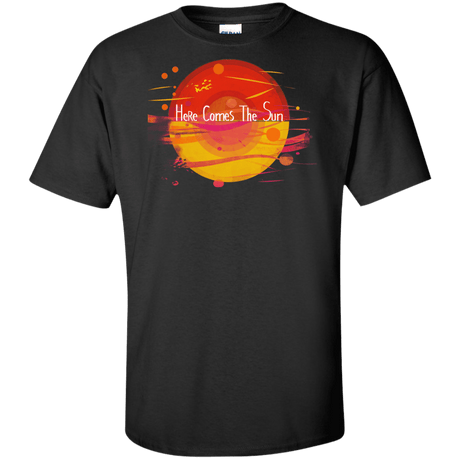 T-Shirts Black / XLT Here Comes The Sun (1) Tall T-Shirt
