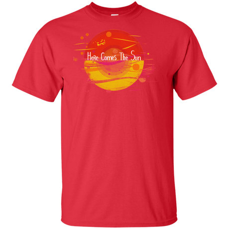 T-Shirts Red / XLT Here Comes The Sun (1) Tall T-Shirt