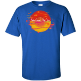 T-Shirts Royal / XLT Here Comes The Sun (1) Tall T-Shirt