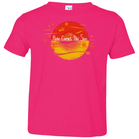 T-Shirts Hot Pink / 2T Here Comes The Sun (1) Toddler Premium T-Shirt