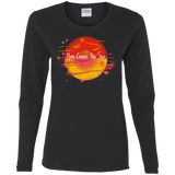 T-Shirts Black / S Here Comes The Sun (1) Women's Long Sleeve T-Shirt