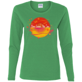 T-Shirts Irish Green / S Here Comes The Sun (1) Women's Long Sleeve T-Shirt