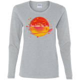 T-Shirts Sport Grey / S Here Comes The Sun (1) Women's Long Sleeve T-Shirt