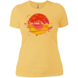 T-Shirts Banana Cream/ / X-Small Here Comes The Sun (1) Women's Premium T-Shirt