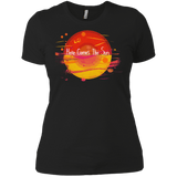 T-Shirts Black / X-Small Here Comes The Sun (1) Women's Premium T-Shirt
