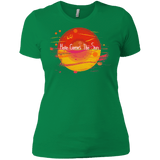 T-Shirts Kelly Green / X-Small Here Comes The Sun (1) Women's Premium T-Shirt