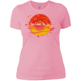 T-Shirts Light Pink / X-Small Here Comes The Sun (1) Women's Premium T-Shirt
