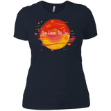 T-Shirts Midnight Navy / X-Small Here Comes The Sun (1) Women's Premium T-Shirt