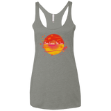 T-Shirts Venetian Grey / X-Small Here Comes The Sun (1) Women's Triblend Racerback Tank