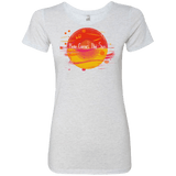 T-Shirts Heather White / S Here Comes The Sun (1) Women's Triblend T-Shirt