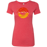 T-Shirts Vintage Red / S Here Comes The Sun (1) Women's Triblend T-Shirt