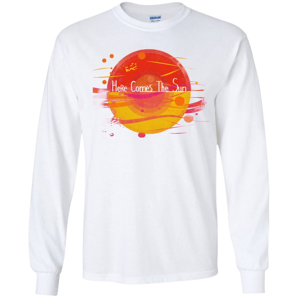 T-Shirts White / YS Here Comes The Sun (1) Youth Long Sleeve T-Shirt