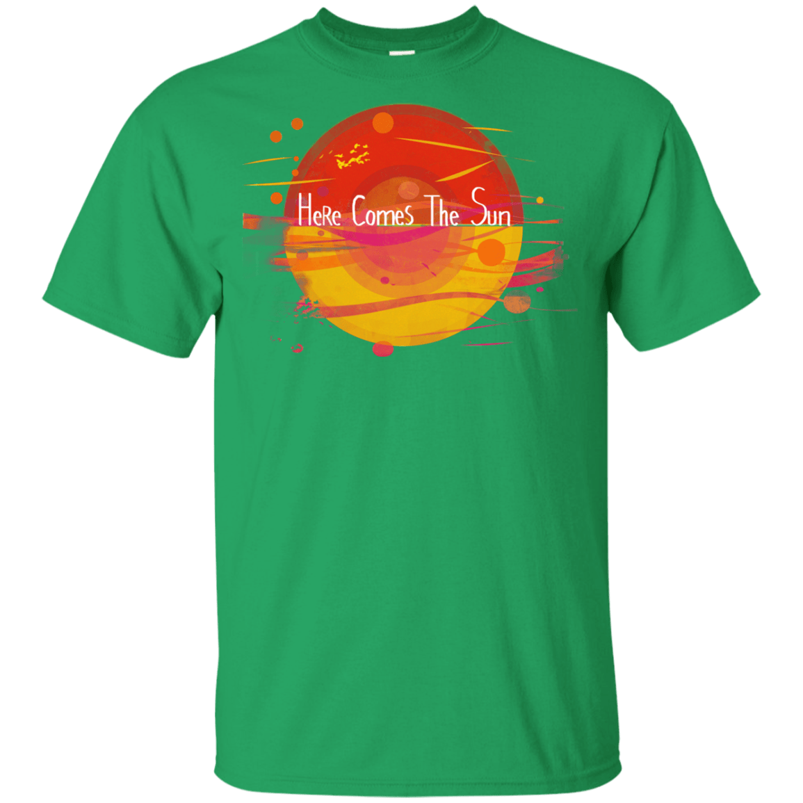 T-Shirts Irish Green / YXS Here Comes The Sun (1) Youth T-Shirt