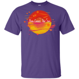 T-Shirts Purple / YXS Here Comes The Sun (1) Youth T-Shirt