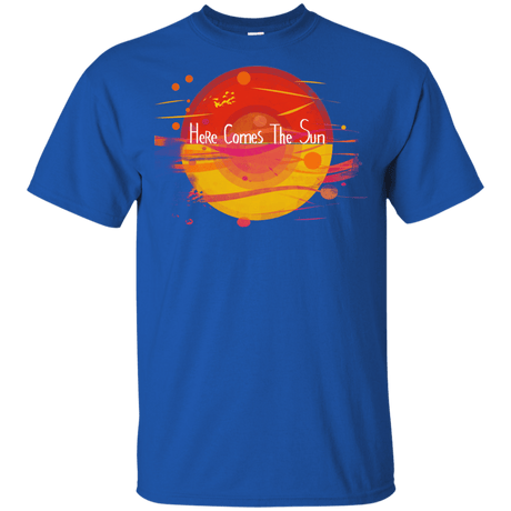 T-Shirts Royal / YXS Here Comes The Sun (1) Youth T-Shirt