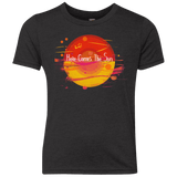 T-Shirts Vintage Black / YXS Here Comes The Sun (1) Youth Triblend T-Shirt